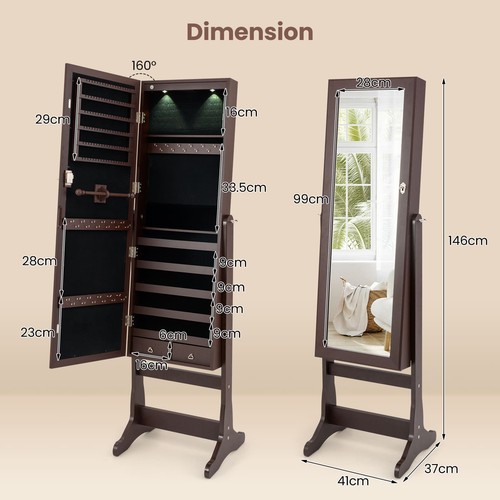 Lockable jewelry cabinet with - jewelry,