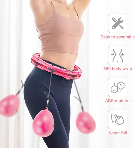 Weighted hula hoop fitness - hula,