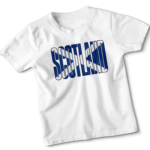 Scotland flag kids shirt - scotland,