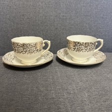 Vintage Lawleys Pair Gold Cup