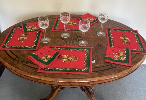Vintage christmas placemats - christmas,