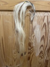 BLONDE NATURAL HORSE HAIR MANE