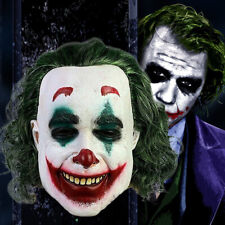 Halloween Joker Mask Clown Mask Realistic Joker Latex Full Head Mask Party Mask