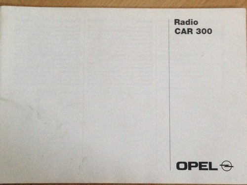Opel radio car - opel,