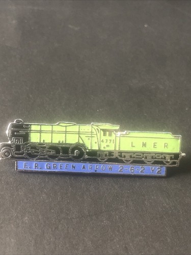 Enamel railway engine badge - enamel,