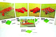 Various OMME Farm Field STUBBLE CULTIVATOR & DISCS HARROWS Leaflets / Brochure