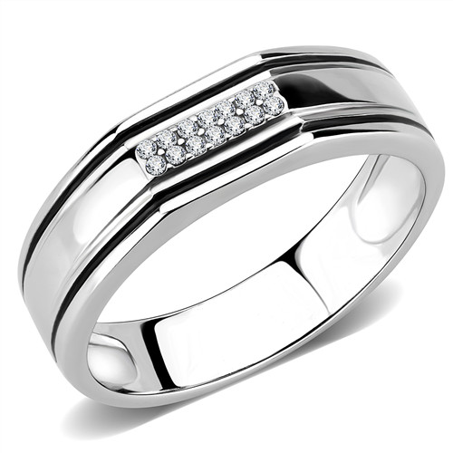 Mens band ring - , pinky