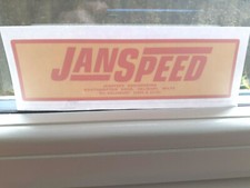 Classic Mini Cooper S Mpi Janspeed Conversion Rear Dealer Sticker Metro Rare 998
