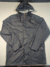 Jack and Jones Jacket  Rain Jacket Navy Souwester Retro Anorak Size Small