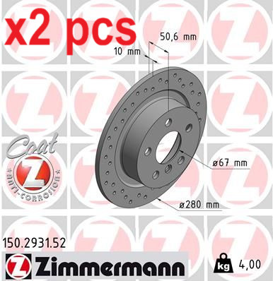 Pcs sides rear fits bmw - sides,