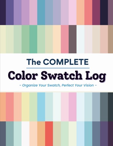 The complete color swatch - the,