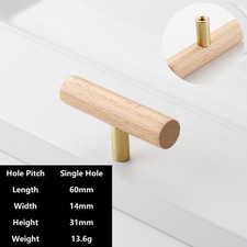 Beech Walnut Wooden Cabinet