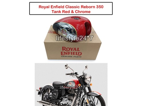 Red chrome petrol gas fuel - &,