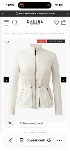 Mackage joyce jacket ivory - mackage,