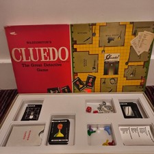 Cluedo Board Game 1970's