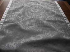 LAURA ASHLEY TABLE RUNNER SILVER GREY W19.5 X L97 INS CHRISTMAS OR ANY OCCASION