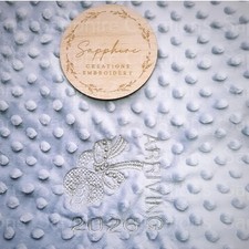 Embroidered Grey Baby