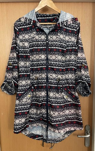 Heart pattern parka - parka, uk