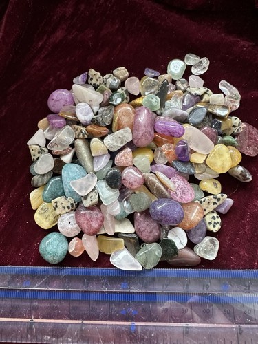 200 semi precious tumbled - of,