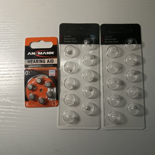 Hearing aid domes 6mm - domes, set