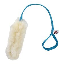 Paws Made SHEEP STANDARD FLAT Fur Dog Tug High Reward Agility Flyball Toy Tool