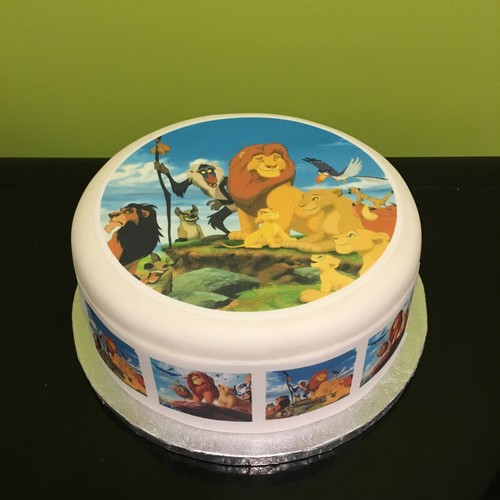 Lion king pre cut edible - lion, pre-cut