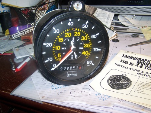 Tachograph argo model tco - model,