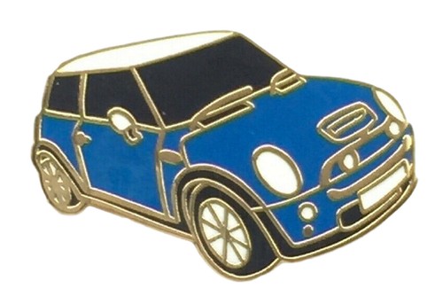 Mini new shape motorcar blue - new,