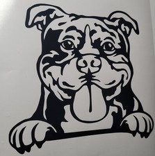 1x XL Bully Dog Decal Vinyl
