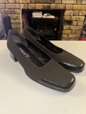 Gabor block heel court shoes - block,
