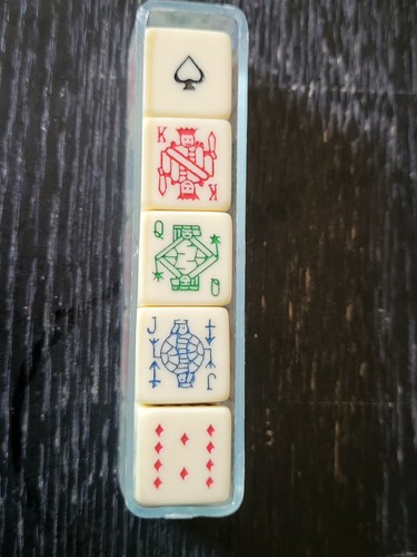 Vintage complete set dice - vintage,