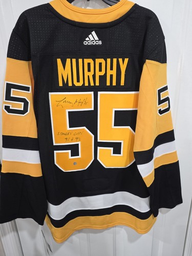 Larry murphy signed adidas - larry,