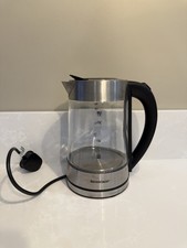 Silver Crest Glass Kettle LED Colour Change  1.7 Litre 