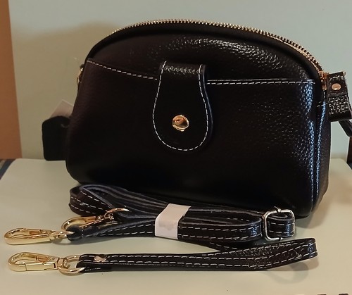 Bnwt small black leather - black,