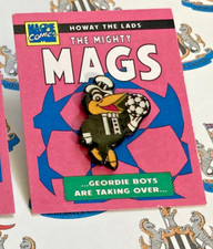 Monty Magpie Newcastle United Champions League pin badge