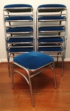 Vintage Blue Japanese Arcade