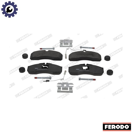 Brake pad set disc - set,