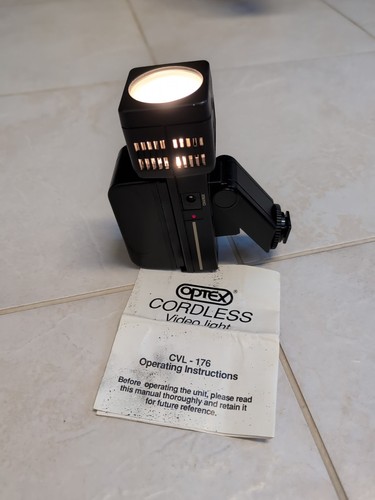 Optex cordless video light - cordless,