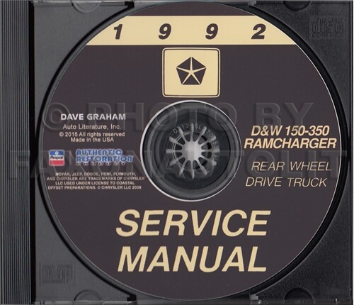 1992 dodge pickup truck shop - 1992,