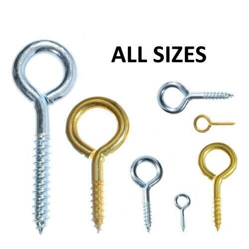 Screw eye hook metal 25 - eye,