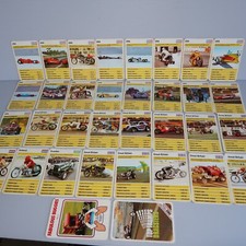 Vintage Top Trumps Dragsters     32 Game Cards Cover + 2 Inserts