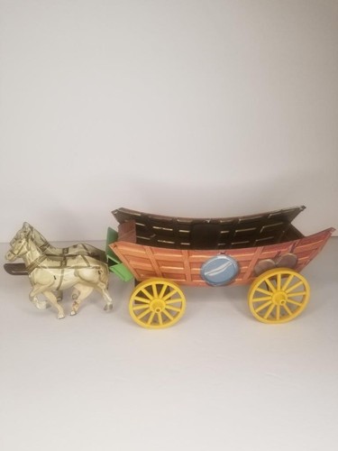 Vintage tin conestoga - tin,