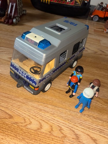 Playmobil police van and - van,