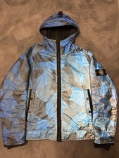 Stone Island Blue Glass Camo