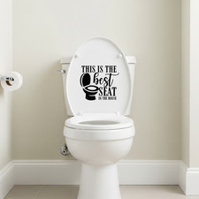The Best Seat In Home Sticker