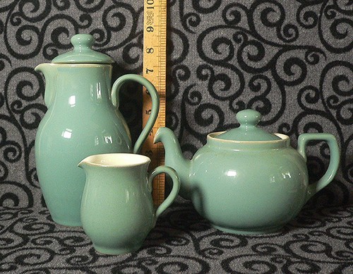 Three piece 1970s denby - three,