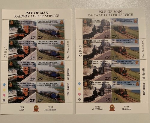 Isle man railway letter - man,