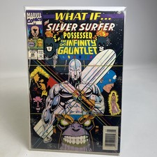 What If #49 Silver Surfer Possessed The Infinity Gauntlet Newstand Variant