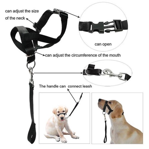 Adjustable pet dog mask anti - adjustable,