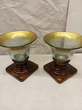 2 X Big Candle Holders